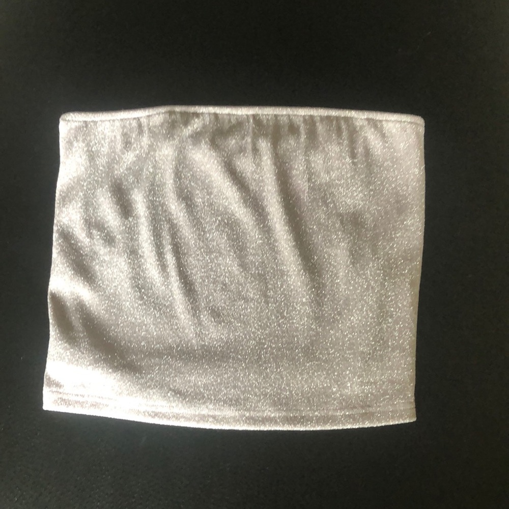 Sparkly purple tube top forever 21